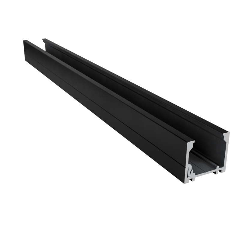 Profil Öppen - Svart